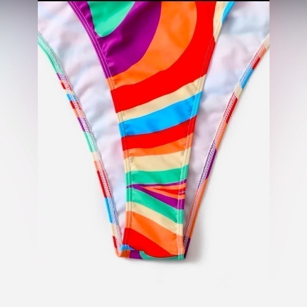 Women’s Plus Bikini Swimsuit 2 Piece Swimwear - Picture 4 of 5